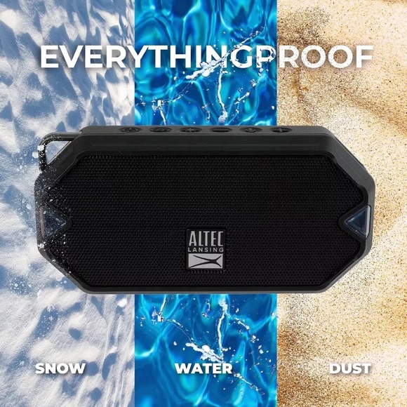 Altec Lansing HydraMini Wireless Bluetooth Speaker, IP67 Waterproof•New in box - Picture 4 of 5